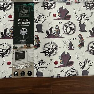 Disney nightmare before Christmas Anti Fatigue Kitchen Mat 18 x 30” Halloween